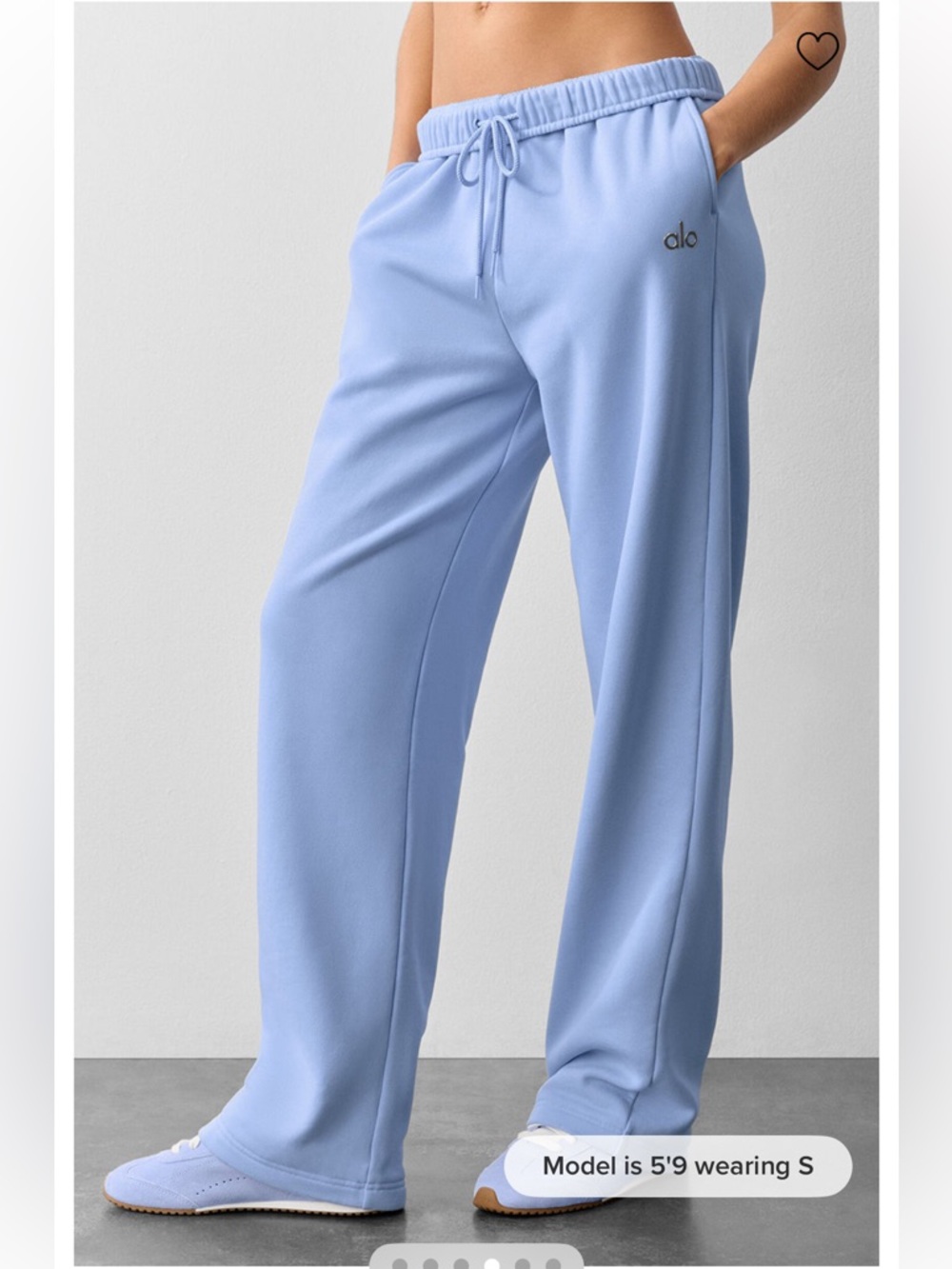 ALO Yoga Light Lavender Sweatpants